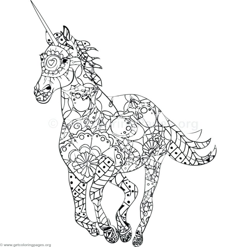 Animal Mandala Coloring Book With Unicorn Coloring Pages Inside 843x843 Animal Mandala Coloring Book With Unicorn Coloring Pages Inside