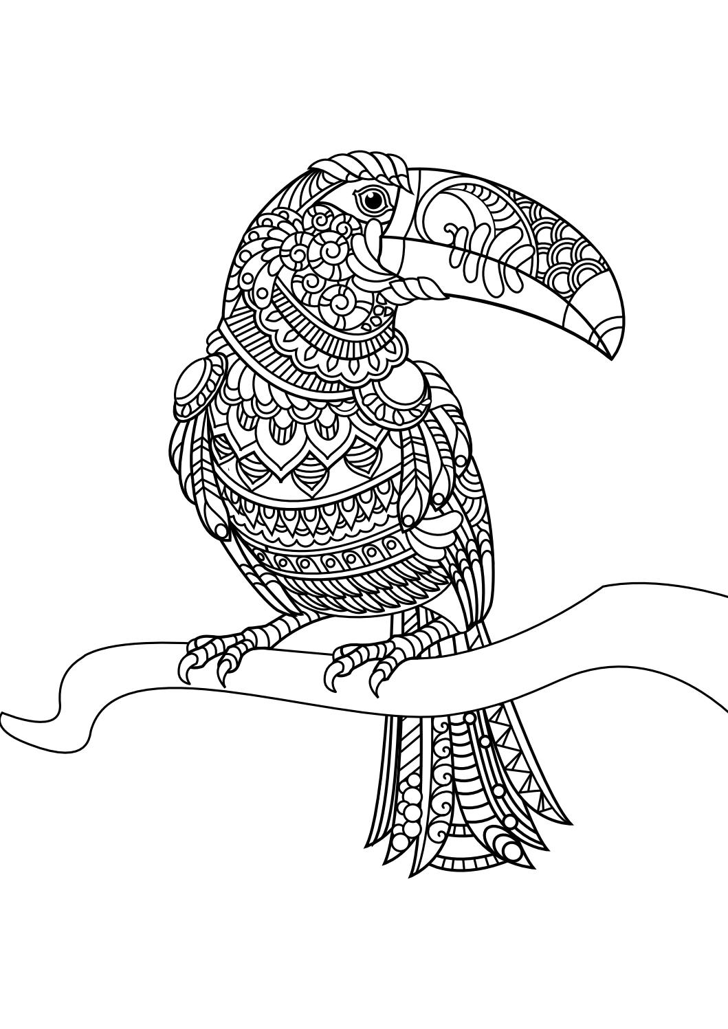 1059x1497 Animal Coloring Pages Pdf Mandalas, Colorear Y Mandalas Animales
