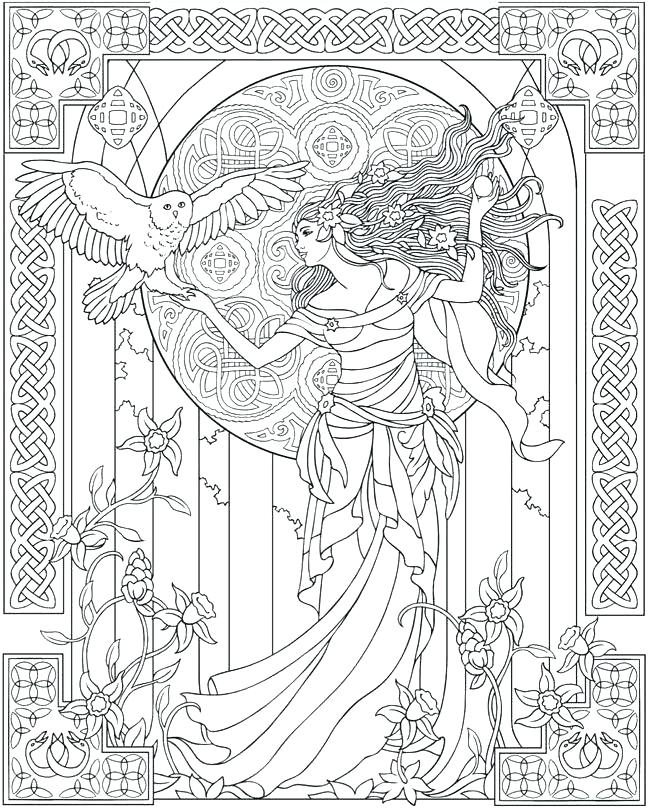 649x809 Animal Mandala Coloring Pages Online Adult Gallery Website