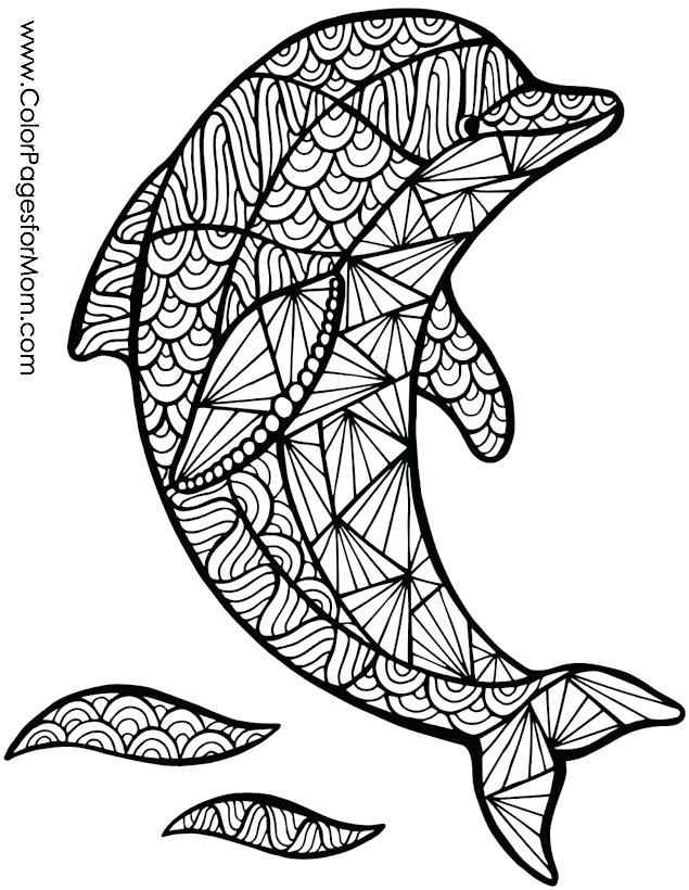 635x820 Animal Coloring Pages For Adults