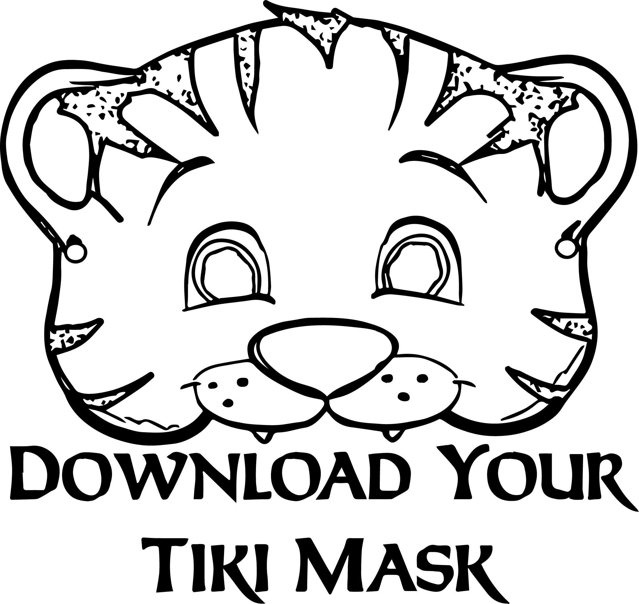 2219x2095 Inspiration Zoo Animal Masks Coloring Pages Free Coloring Pages