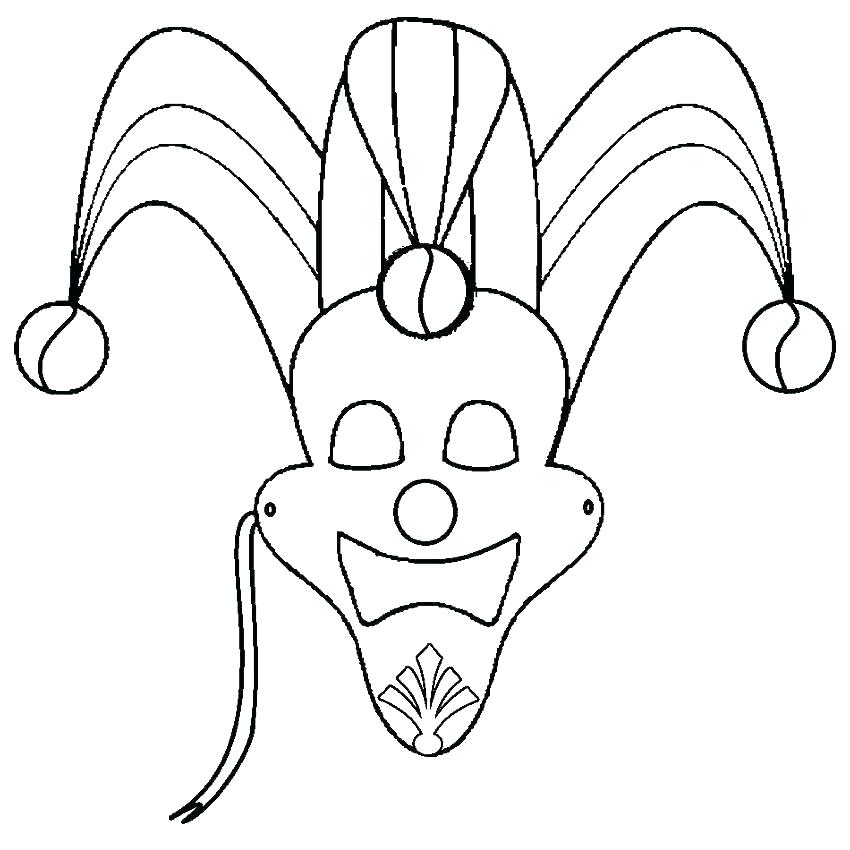 850x850 Animal Masks Coloring Pages Animal Masks Colouring Pages