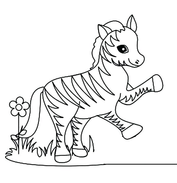 Zebra Coloring Page Funny Little Zebra Coloring Page Zebra 600x619 Zebra Coloring Page Funny Little Zebra Coloring Page Zebra