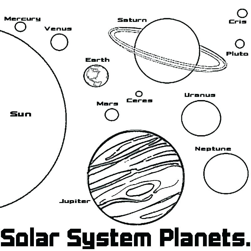 800x800 Planet Coloring Pages Planet Coloring Pages Planet Mercury