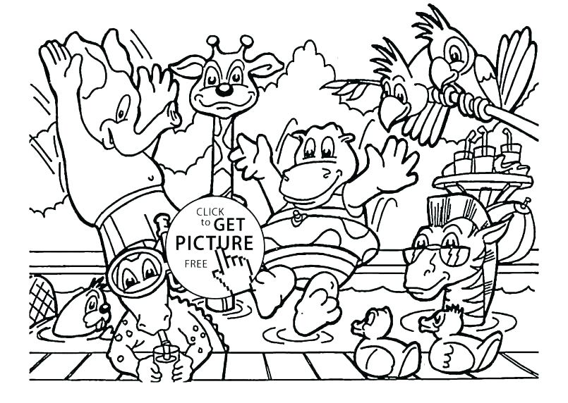 Safari Animals Coloring Pages Animal Coloring Pages For Kids Large 805x572 Safari Animals Coloring Pages Animal Coloring Pages For Kids Large