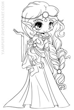 Chibi Pictures To Color 236x350 Chibi Pictures To Color
