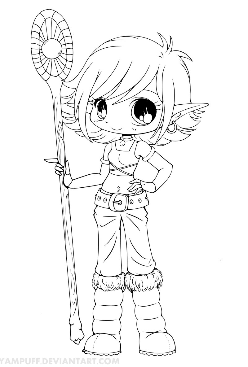 Chibi Anime Girl Coloring Pages 800x1185 Chibi Anime Girl Coloring Pages
