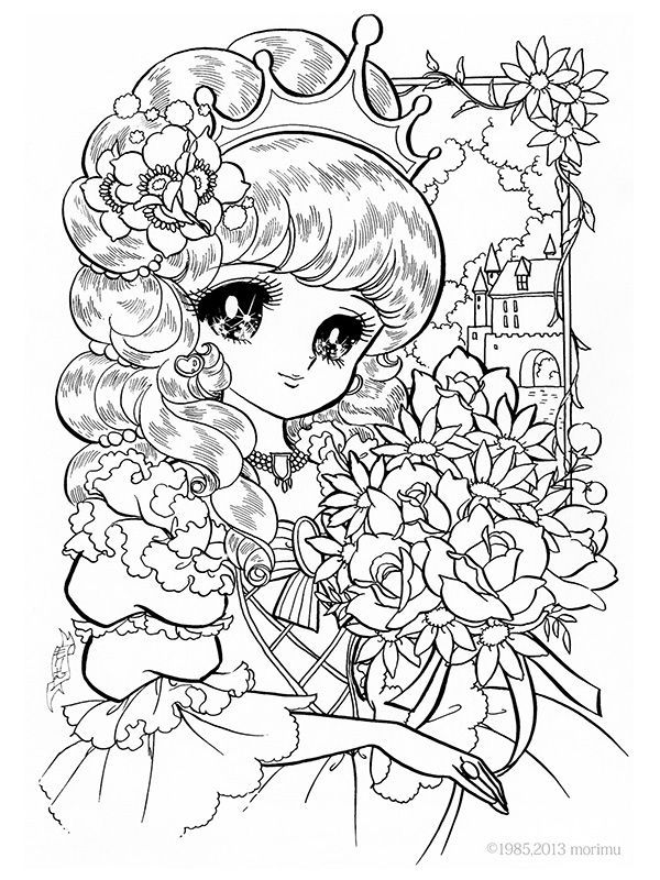 600x800 Adult Coloring Pages Anime