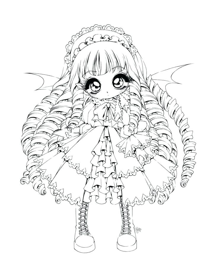 Anime Coloring Pages For Adults at GetColorings.com | Free printable ...