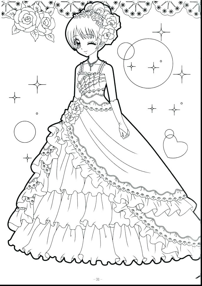 Cute Anime Coloring Pages Cute Anime Girl Coloring Pages Superb 687x970 Cute Anime Coloring Pages Cute Anime Girl Coloring Pages Superb