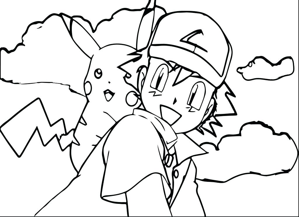 Coloring Pages Cartoons Ash Boy From Anime Coloring Pages For Kids 1024x741 Coloring Pages Cartoons Ash Boy From Anime Coloring Pages For Kids