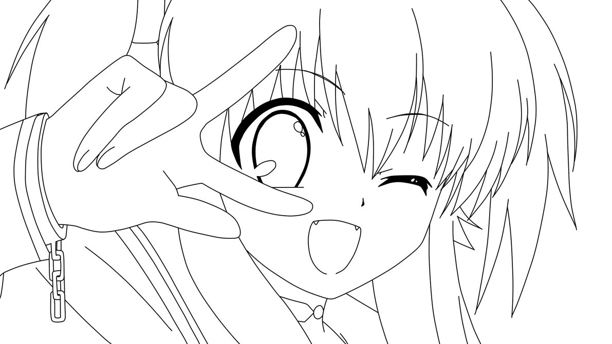 Anime Coloring Pages 1191x670 Anime Coloring Pages