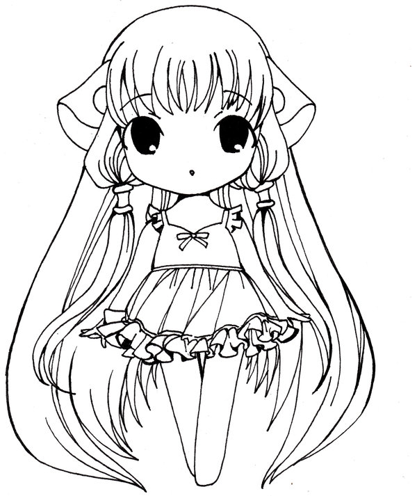 Anime Coloring Pages Printable Free 600x713 Anime Coloring Pages Printable Free