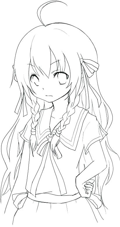 412x776 Free Anime Coloring Pages Coloring Anime Pages Packed
