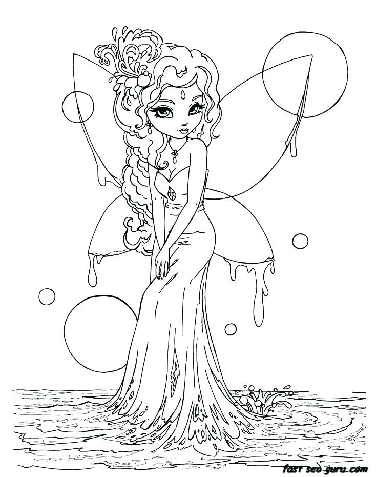 Anime Fairy Coloring Pages Cute Anime Coloring Pages To Print Also 736x930 Anime Fairy Coloring Pages Cute Anime Coloring Pages To Print Also