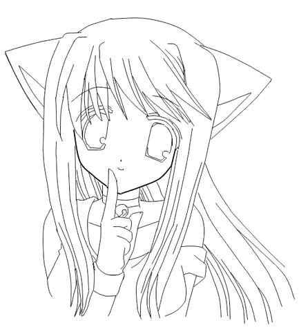 Anime Girl Coloring Page Manga Coloring Pages Anime Coloring 433x480 Anime Girl Coloring Page Manga Coloring Pages Anime Coloring