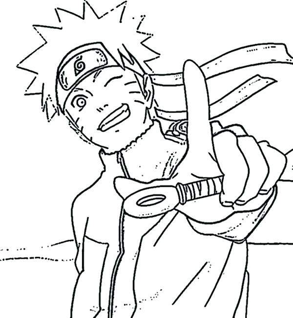 9 Tailed Fox Coloring Pages Nine Anime 600x650 9 Tailed Fox Coloring Pages Nine Anime