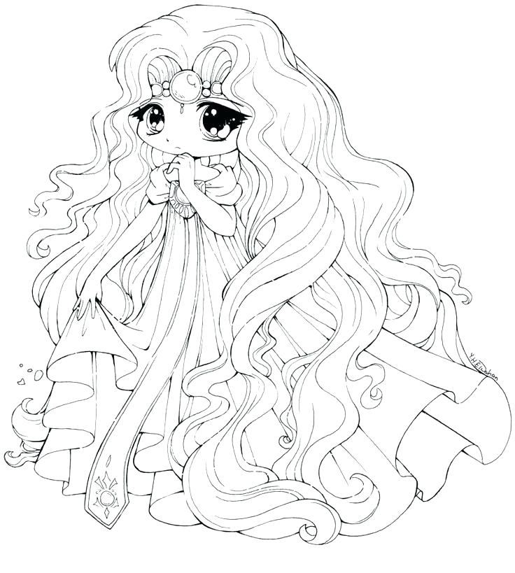Anime Chibi Coloring Pages 736x819 Anime Chibi Coloring Pages