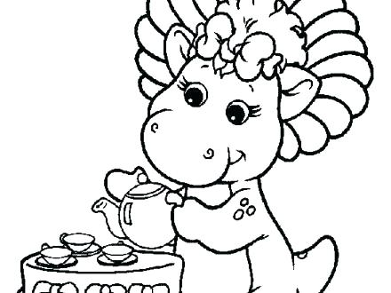 440x330 Barney Coloring Pages Friends Coloring Pages Barney Coloring Pages