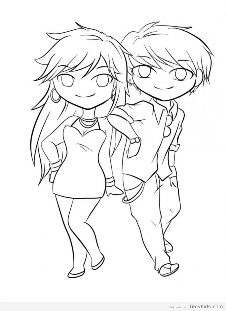 745x1024 Cute Chibi Coloring Pages Free For Kids 2 Inside Anime Prepare 15