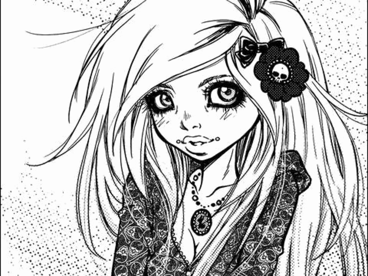 Anime Manga Coloring Pages
