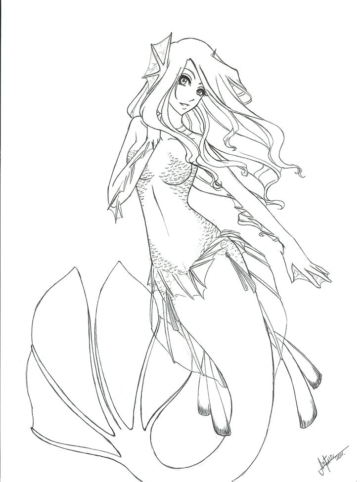 Coloring Pages Of Mermaids Drawn Mermaid 6 Mermaid Melody Coloring 736x975 Coloring Pages Of Mermaids Drawn Mermaid 6 Mermaid Melody Coloring