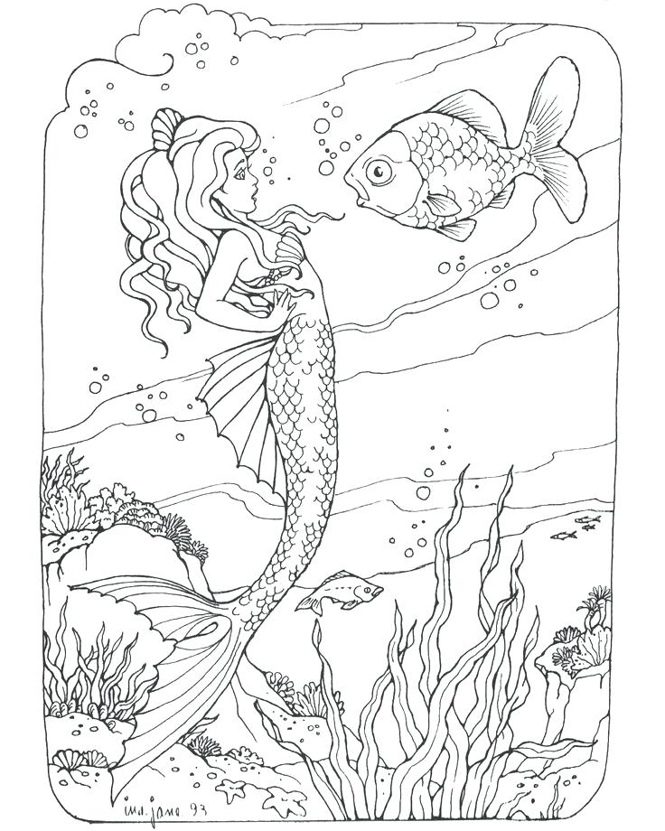 Elegant Coloring Pages Of Mermaids For Free Mermaid Coloring Pages 736x920 Elegant Coloring Pages Of Mermaids For Free Mermaid Coloring Pages