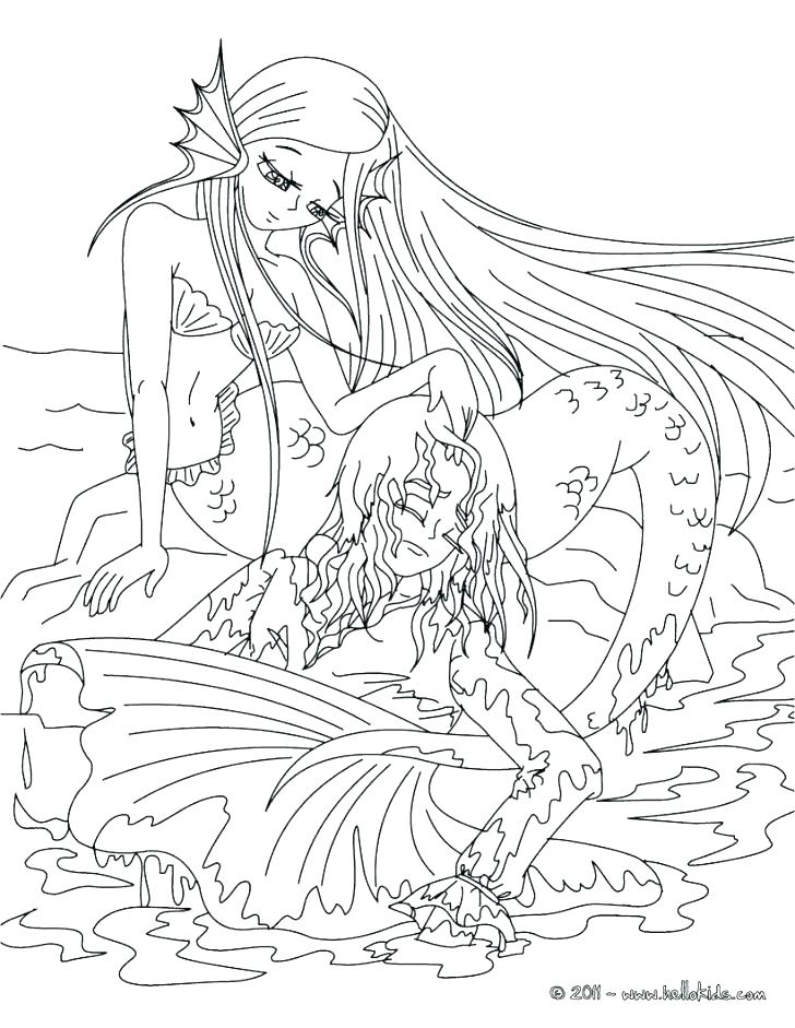 Mermaid Coloring Pages Online Little Mermaid Coloring Pages Anime 728x941 Mermaid Coloring Pages Online Little Mermaid Coloring Pages Anime