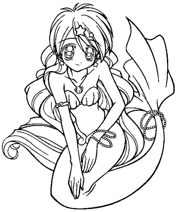 Anime Mermaid Coloring Page Free Download Anime Mermaid Coloring 600x721 Anime Mermaid Coloring Page Free Download Anime Mermaid Coloring