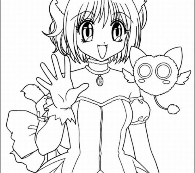 Anime Coloring Sheets Cat Girl Anime Coloring Pages Coloringstar 678x600 Anime Coloring Sheets Cat Girl Anime Coloring Pages Coloringstar