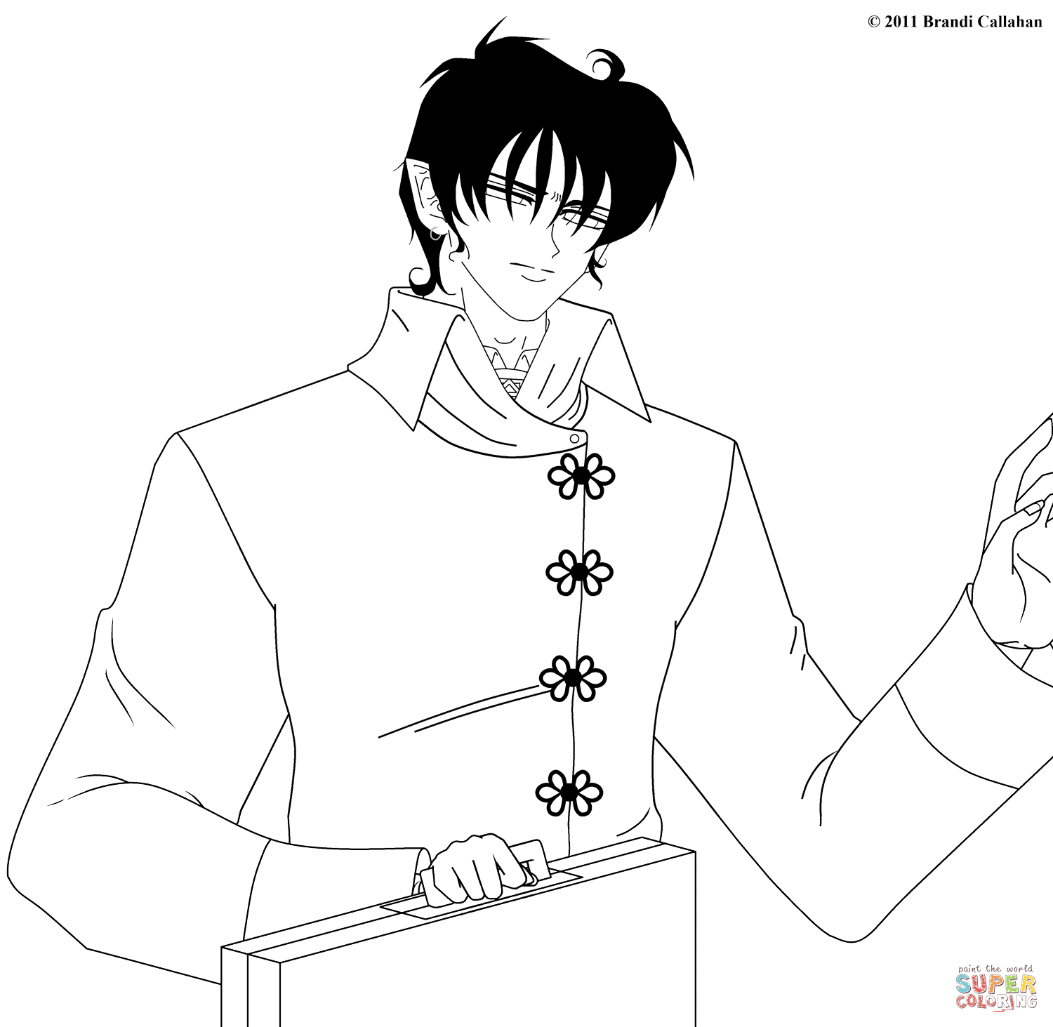 1500x1463 Anime Amp Manga Coloring Pages Free Coloring Pages