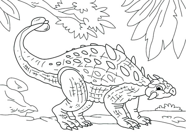 600x425 Ankylosaurus Coloring Page Shippa.co