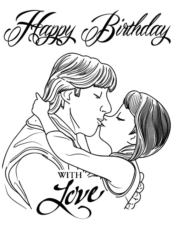 Princess Anna Kiss Kristoff Coloring Pages 600x777 Princess Anna Kiss Kristoff Coloring Pages