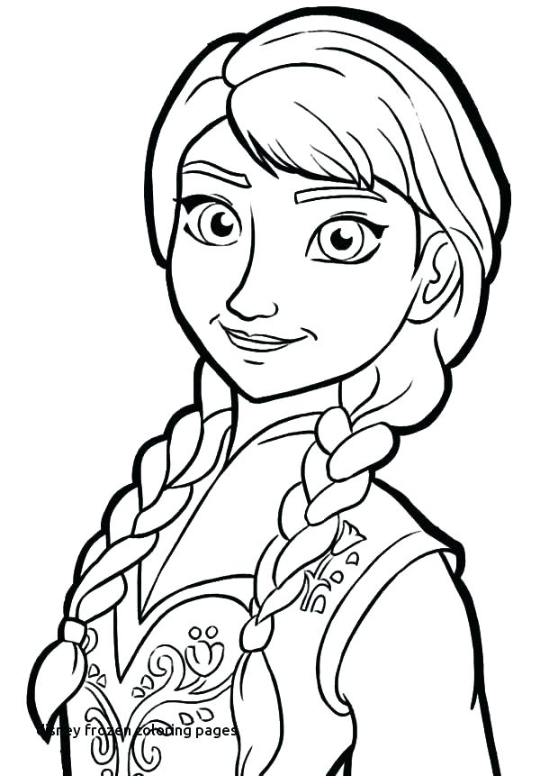 600x861 Anna Frozen Coloring Pages And Frozen Coloring Pages Cute Frozen