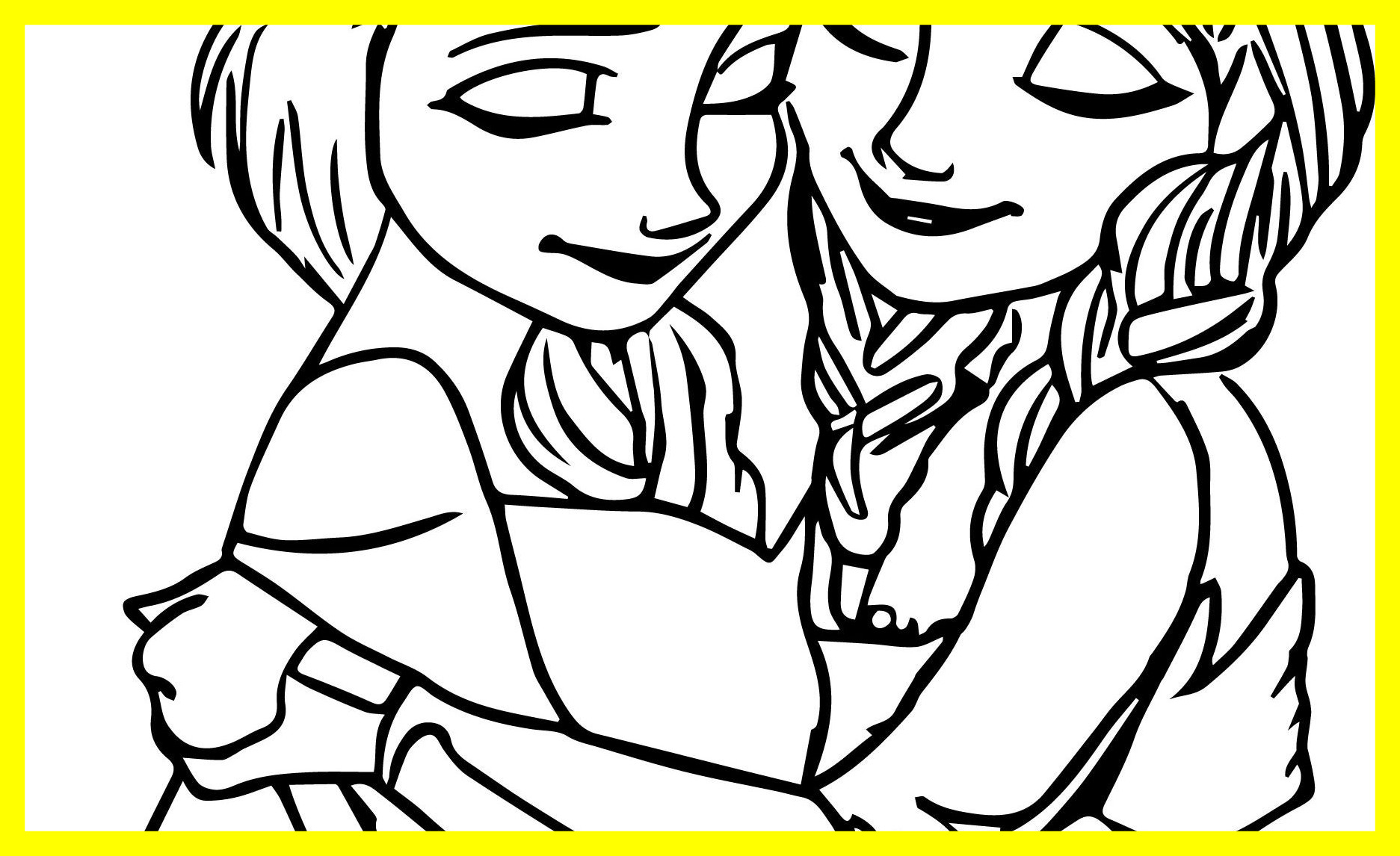 1873x1146 Inspiring Coloring Pages Anna And Elsa Movie Night Frozen Pic