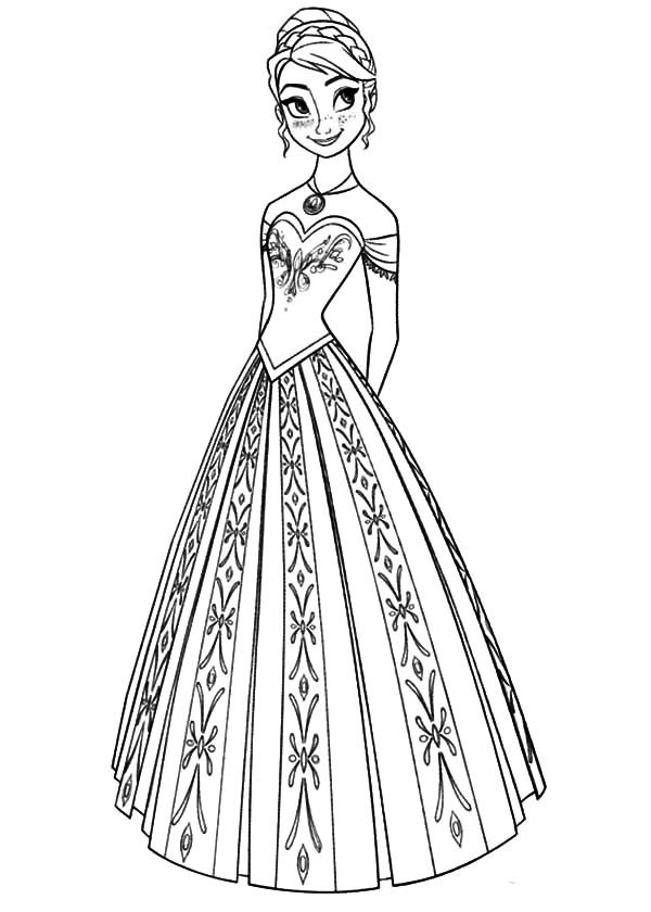 Anna Coloring Pages Printable at GetColorings.com | Free printable ...