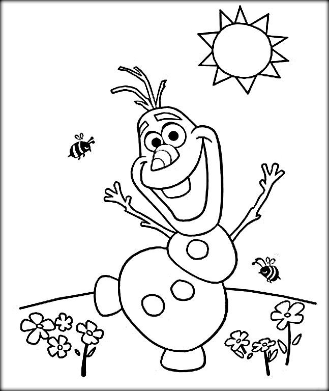 647x768 Princess Elsa Coloring Pages