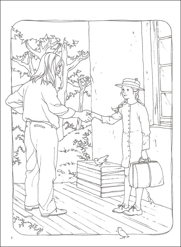 Anne Of Green Gables Coloring Book (005132) Details 585x800 Anne Of Green Gables Coloring Book (005132) Details