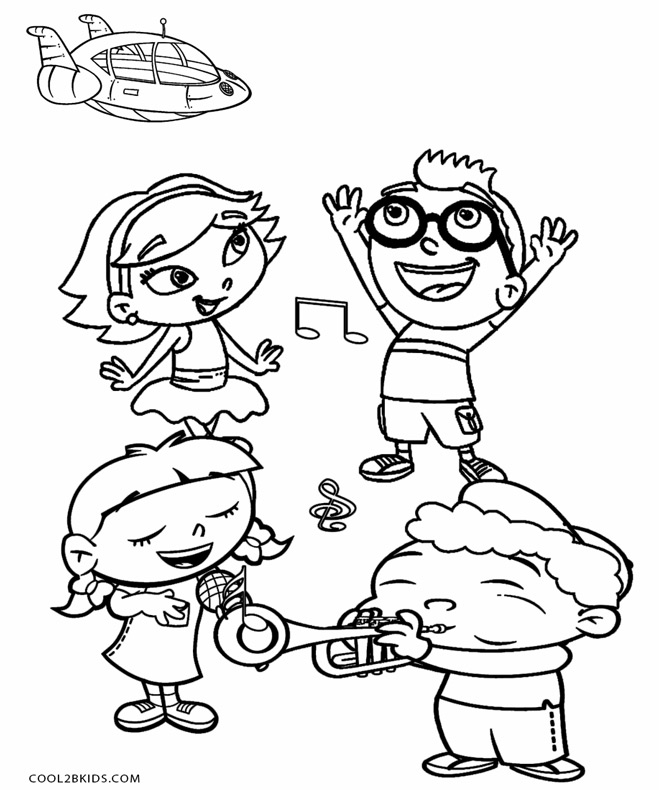 659x790 Printable Little Einsteins Coloring Pages For Kids Cool2bkids