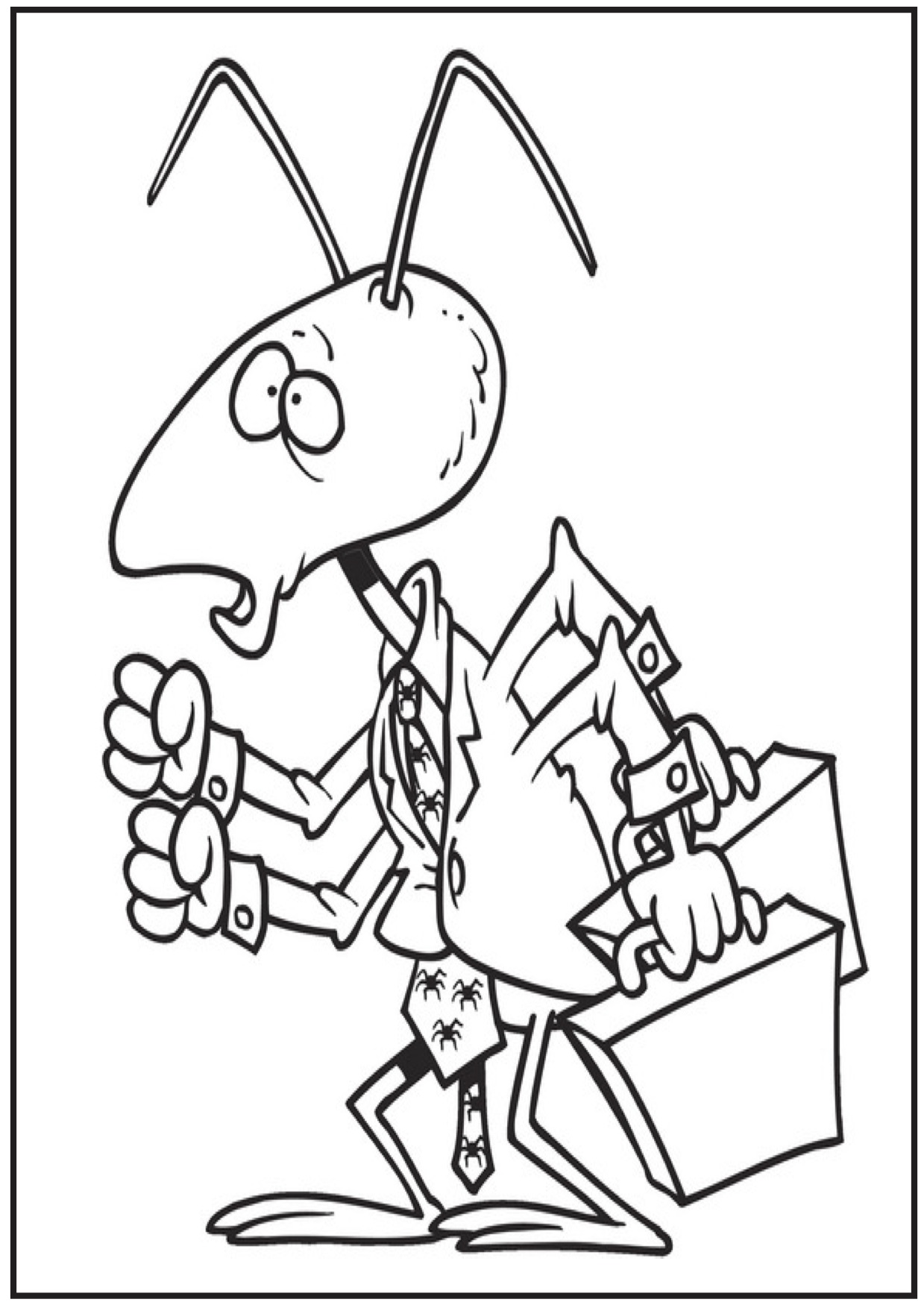 1239x1754 Ant Coloring Pages And Classroom Activities