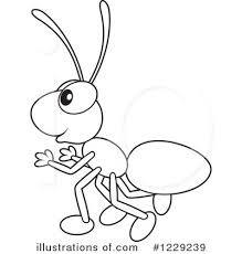 Ant Coloring Pages For Kids 219x230 Ant Coloring Pages For Kids