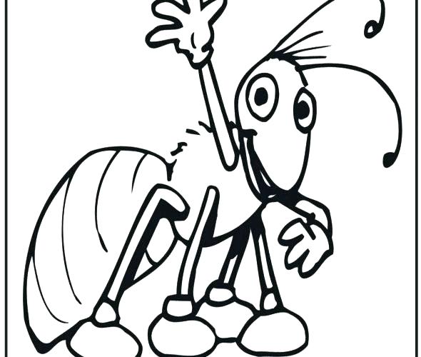 590x500 Coloring Pictures Of Ant Ants Coloring Pages Ant Coloring Pages
