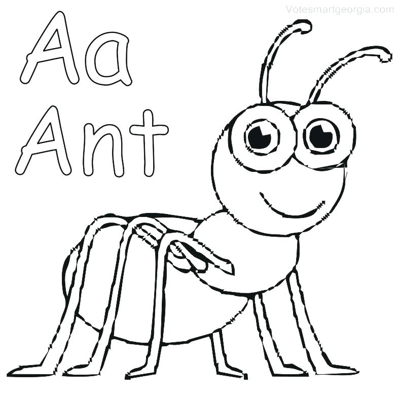 787x787 Ant Coloring Pages Ant Coloring Page Ants Coloring Pages Coloring