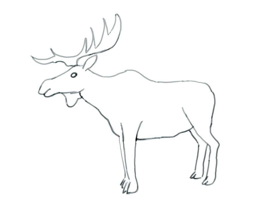 Reindeer Antlers Coloring Pages 940x760 Reindeer Antlers Coloring Pages