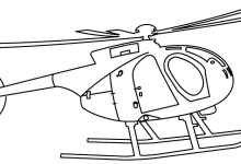 Helicopter Coloring Pages 220x150 Helicopter Coloring Pages