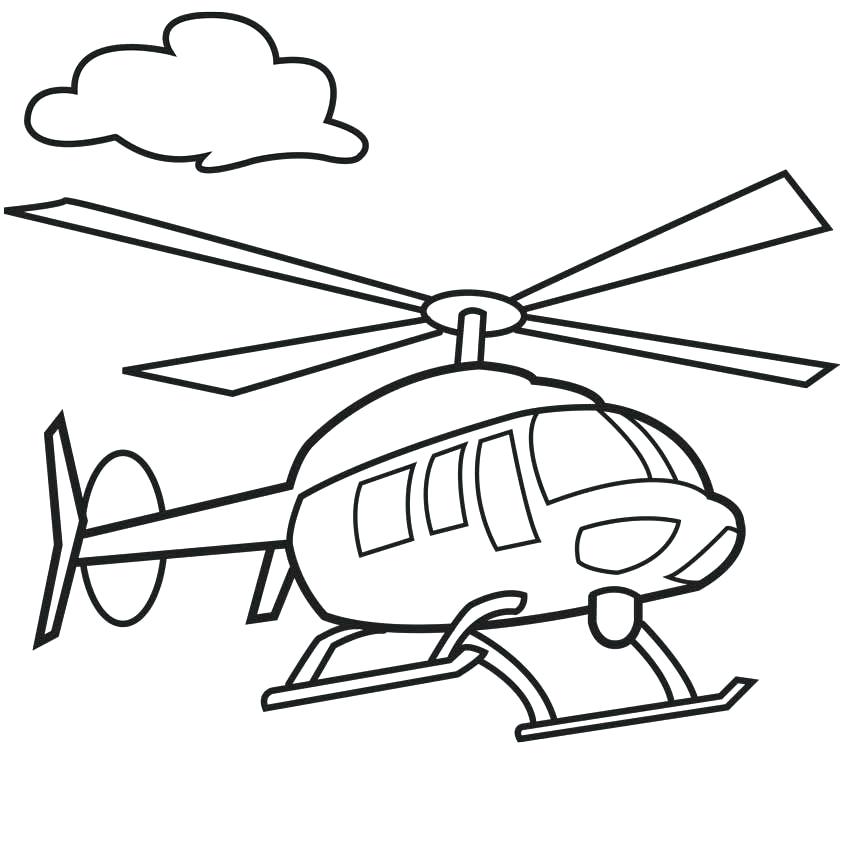 Helicopter Coloring Pages 13 842x842 Helicopter Coloring Pages 13
