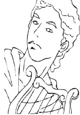 Apollo Coloring Page