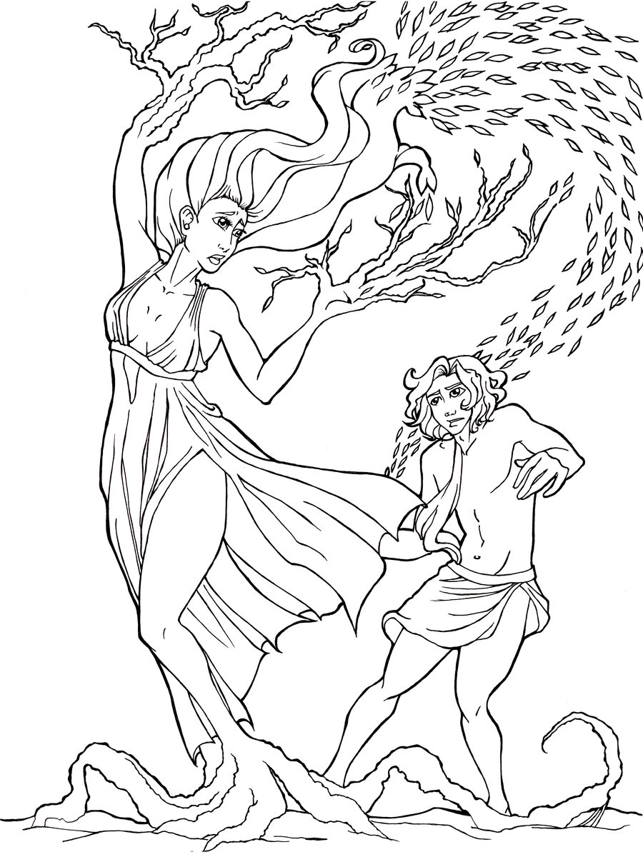 900x1214 Apollo And Daphne By On @