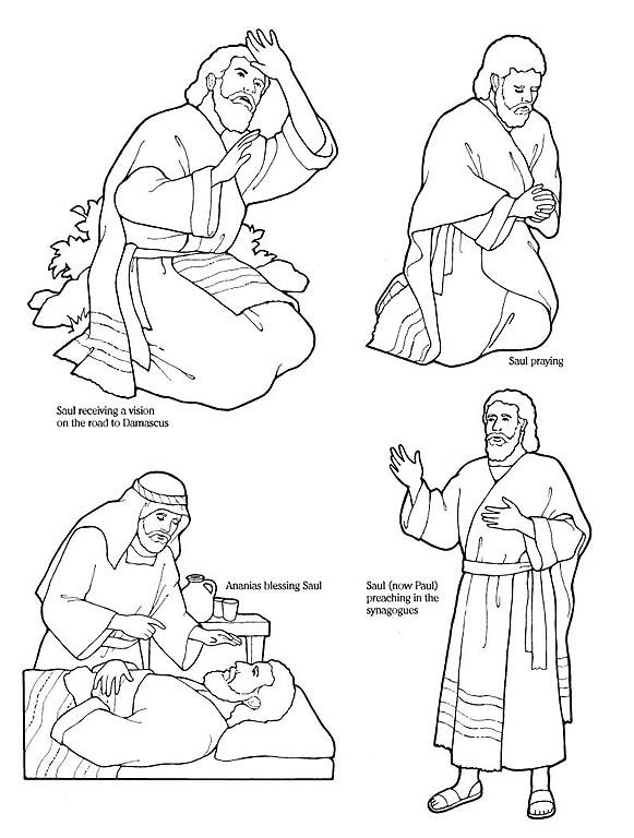 Apostle Paul Coloring Pages