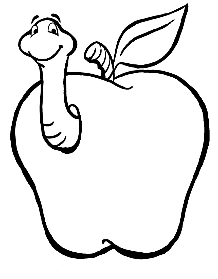 Apple Coloring Pages For Kids Download Free Printable Coloring 860x1100 Apple Coloring Pages For Kids Download Free Printable Coloring